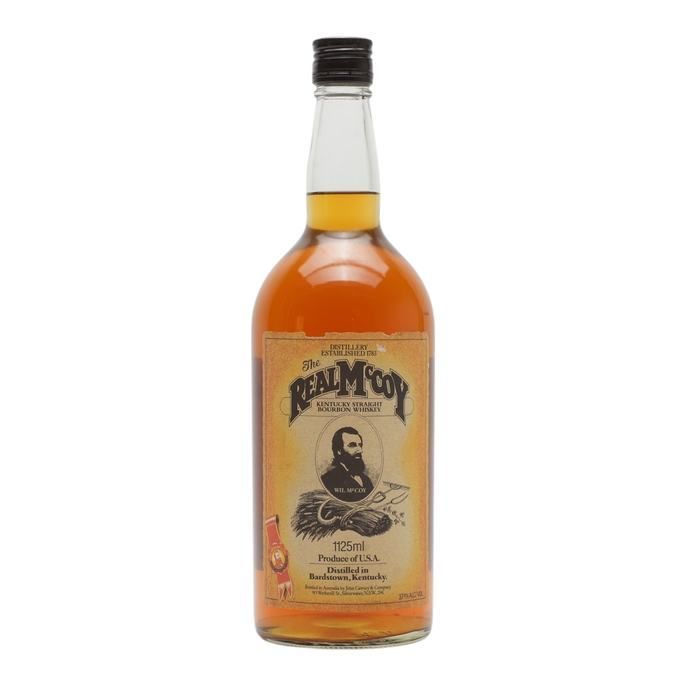 Real McCoy Kentucky Straight Bourbon, 37.1% whisky bottle
