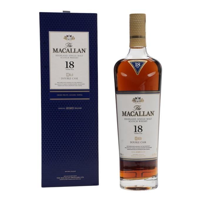 Macallan 18 Year Old Double Cask 2020 Release
