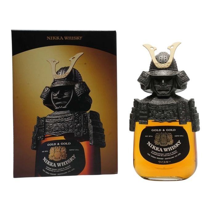 Nikka Gold & Gold Samurai Armour & Helmet