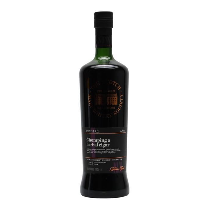 SMWS 139.1 Chomping A Herbal Cigar Kavalan