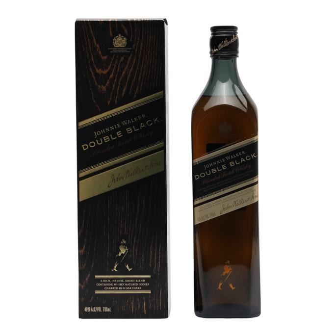 Johnnie Walker Double Black, Charred Oak Cask, 40%, 70cl whisky bottle