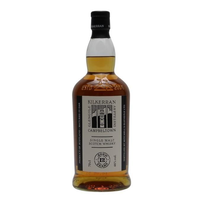 Kilkerran 12 Year Old, Bourbon & Sherry Cask, 2022, 46% whisky bottle