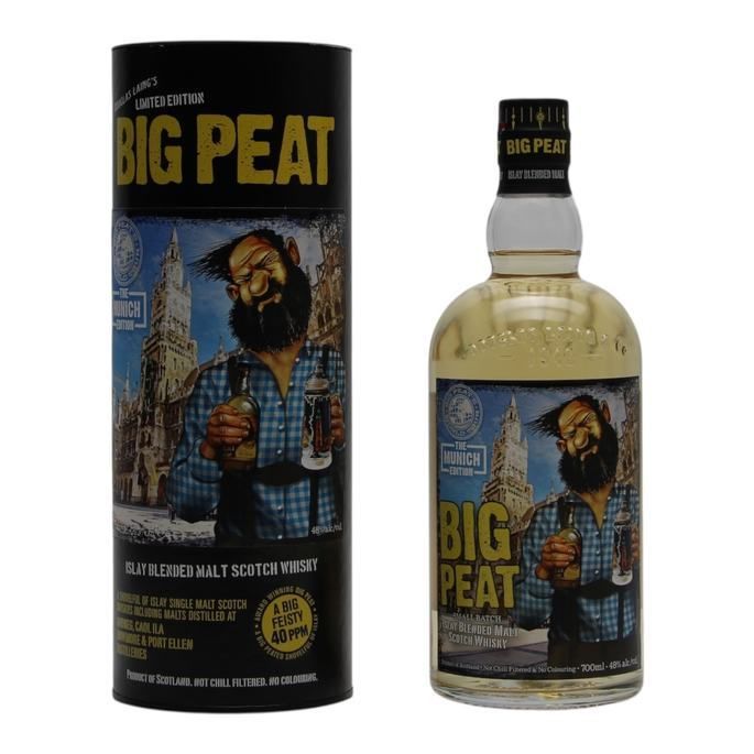 Big Peat The Munich Edition, Douglas Laing, 48% whisky bottle