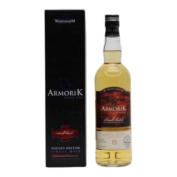 Armorik Small Batch, American Oak Cask, The Whisky Club, 46% whisky bottle