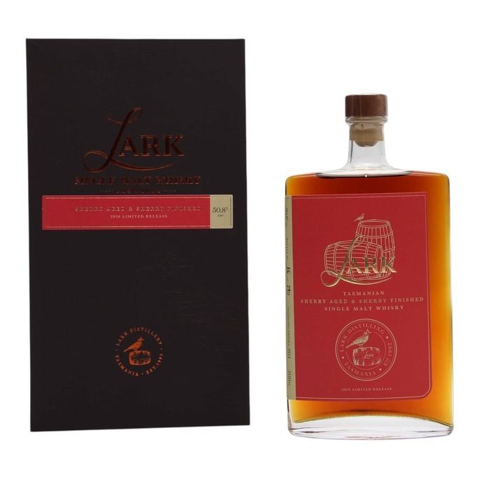 Lark Sherry Aged & Sherry Finished 2020 Limited Release, 2020, 50.8% whisky bottle