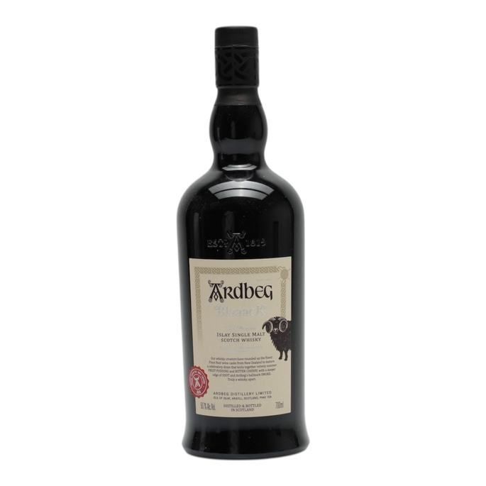 Ardbeg Blaaack Committee Release, Pinot Noir Cask, 2020, 50.7% whisky bottle