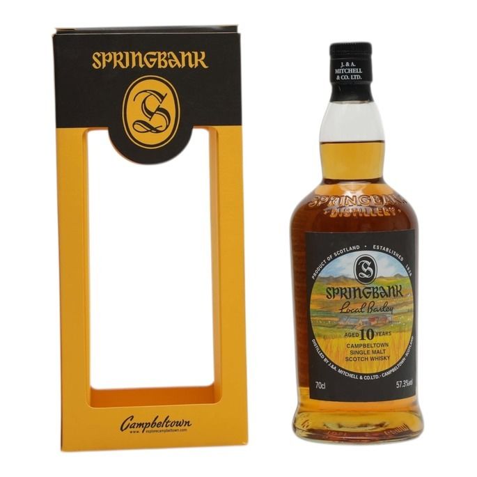Springbank Local Barley 10 Year Old, Bourbon & Sherry Cask, 2017, 57.3%, 70cl whisky bottle
