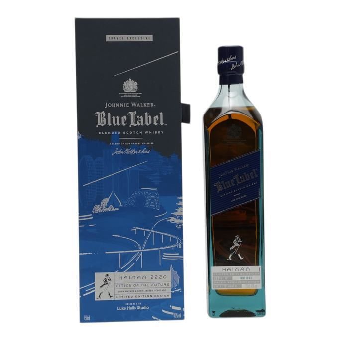 Johnnie Walker Blue Label Cities of the Future - Hainan, 40% whisky bottle