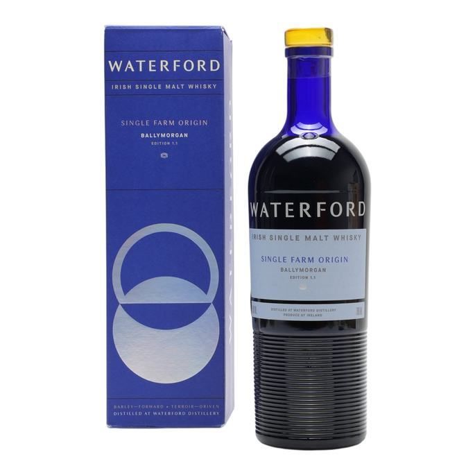 Waterford Single Farm Origin Bannow Island Edition 1.1 3 Year Old, American & French Oak Cask, Batch No. F014E01-01, 2020, 50% whisky bottle