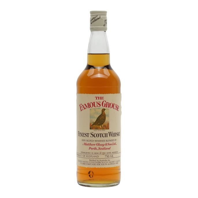 Famous Grouse 1980s, Bourbon & Sherry Cask, 1980s, 40% whisky bottle