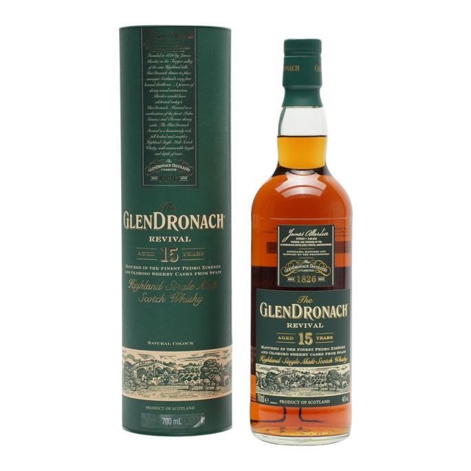 Glendronach Revival 15 Year Old, Sherry Cask, 2009, 46%, 70cl