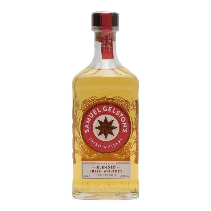 Samuel Gelston's Blended Irish Whiskey, Bourbon Cask, 40% whisky bottle