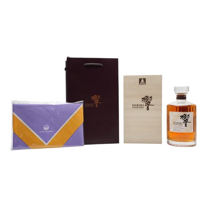 Hibiki 100th Anniversary Limited Edition Design With Furoshiki Japan Airlines Exclusive