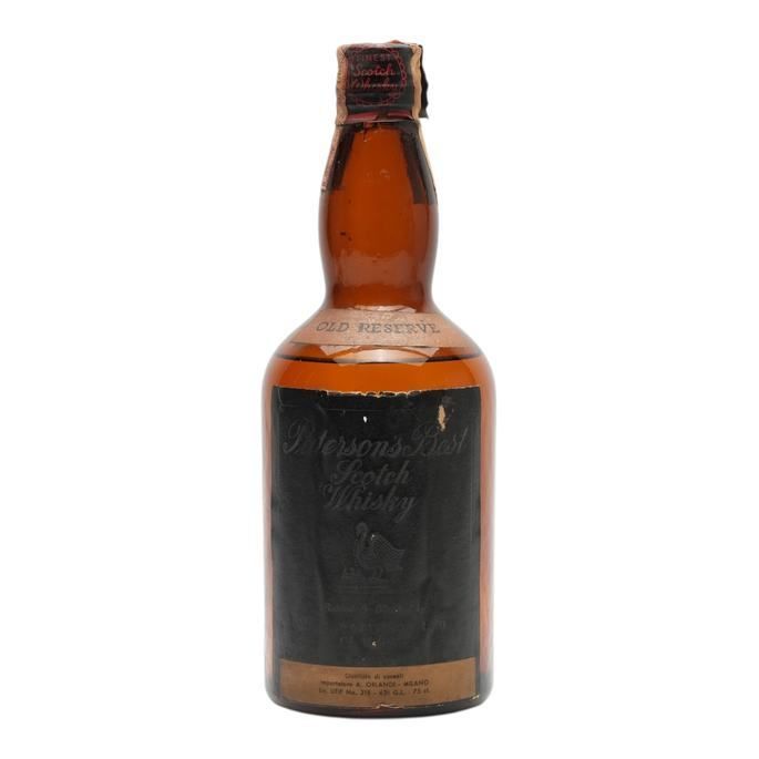 Paterson's Best Old Reserve, 43% whisky bottle