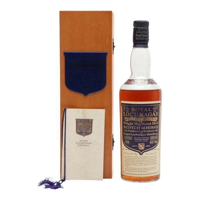 Royal Lochnagar Selected Reserve, Sherry Cask, 43% whisky bottle