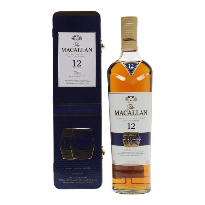Macallan Double Cask #12 Year Old, Sherry Cask, 40%, 70cl whisky bottle