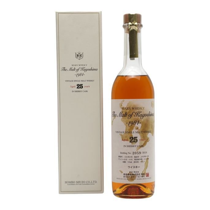 Mars Whisky The Malt of Kagoshima 25 Year Old, Sherry Cask, 2009, 46% whisky bottle