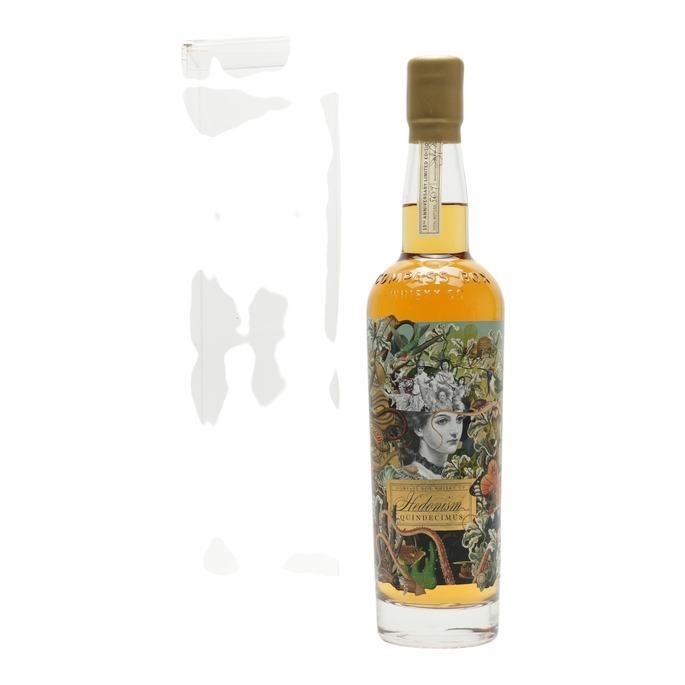 Compass Box Hedonism Quindecimus Blended Grain - 15th Anniversary 20 Year Old, American Oak Cask, 1995, Compass Box, 46% whisky bottle