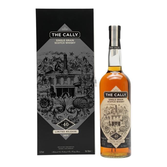 Caledonian The Cally 40 Year Old, American Oak Cask, 2015, 53.3% whisky bottle