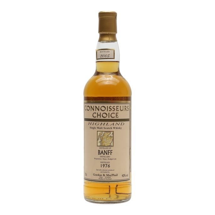 Banff 1976 Refill Sherry Butt Bottled 2005 Connoisseurs Choice // Gordon & Macphail