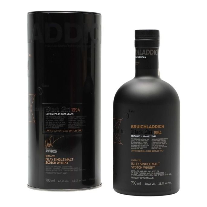 Bruichladdich Black Art 1994 25 Year Old Edition 07.1