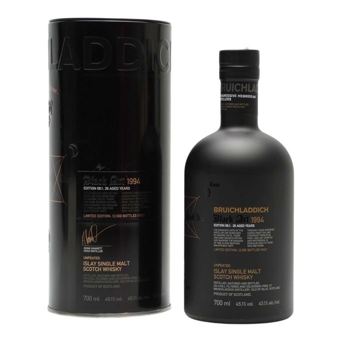 Bruichladdich Black Art 1994 26 Year Old Edition 08.1