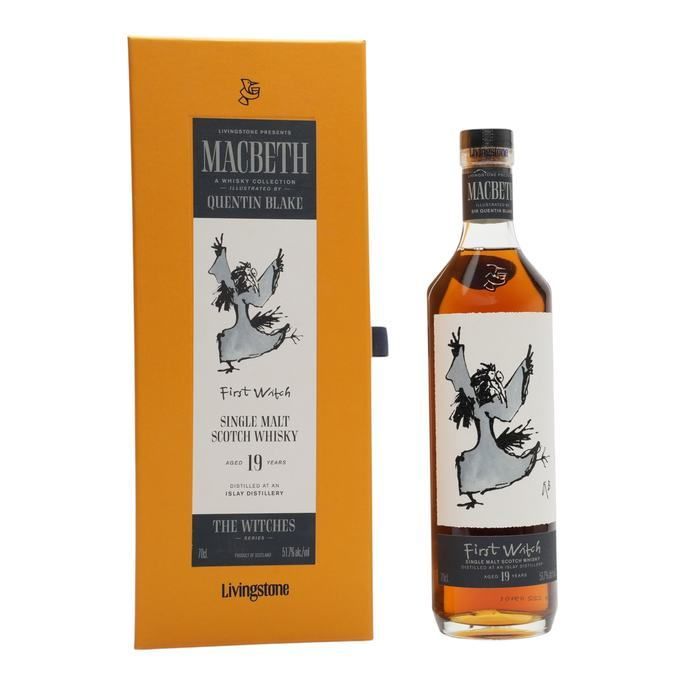 Ardbeg First Witch The Macbeth Collection 19 Year Old, Pedro Ximenez Sherry Cask, Elixir Distillers, 51.7% whisky bottle