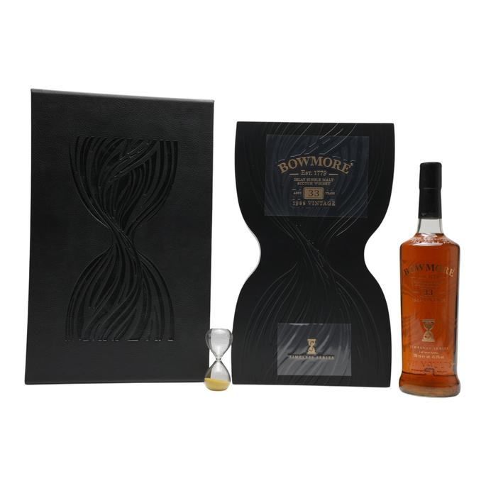 Bowmore Timeless 33 Year Old, Bourbon & Sherry Cask, 2023, 45.5% whisky bottle