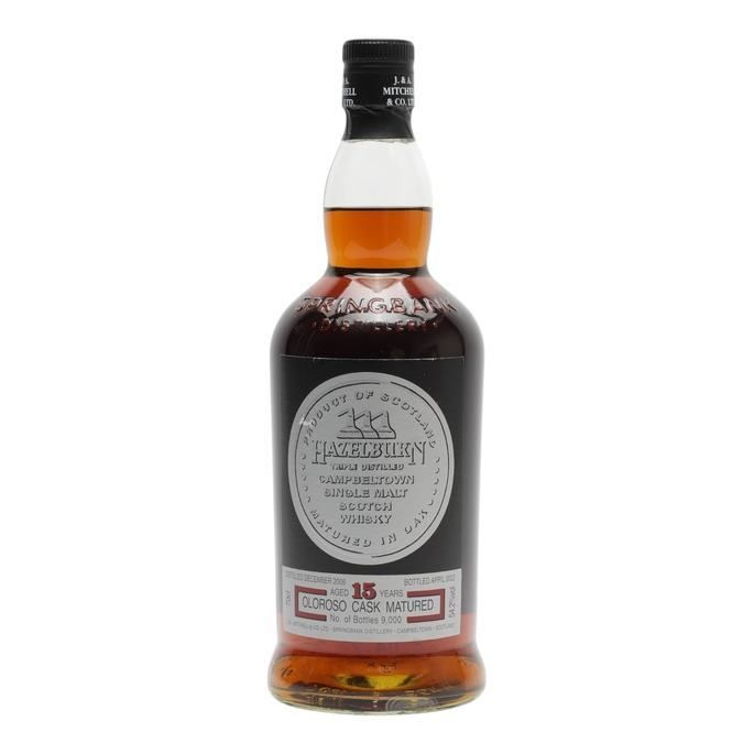 Hazelburn 2006 15 Year Old Oloroso Cask Matured