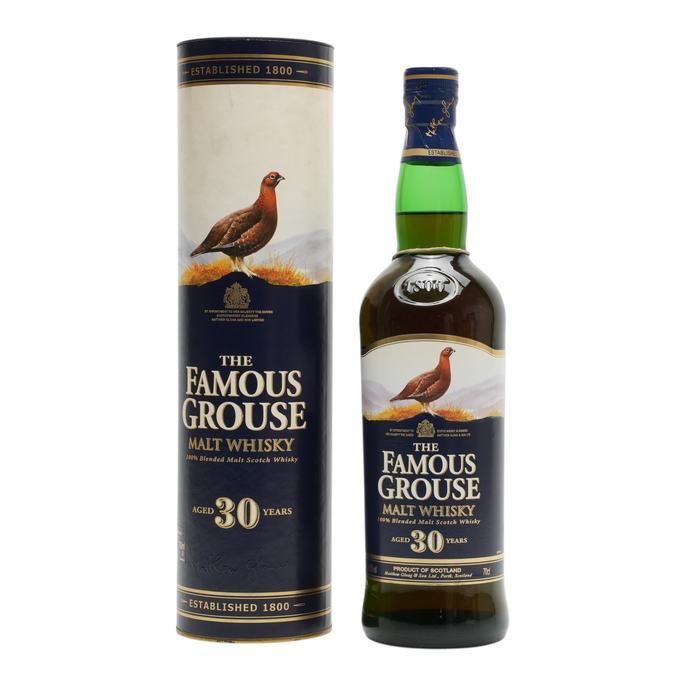 Famous Grouse 30 Year Old, Sherry Cask, 2010, 43%, 75cl whisky bottle