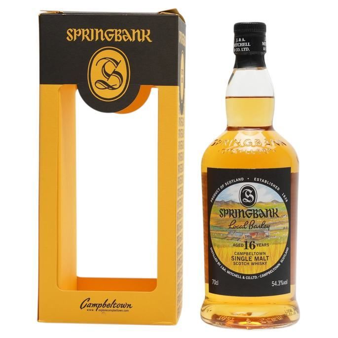 Springbank 16 Year Old Local Barley 2016 Bottling