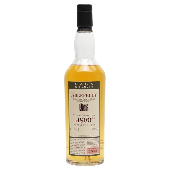 Aberfeldy 1980 Flora & Fauna Cask Strength 1997 Bottling