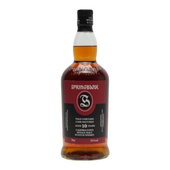 Springbank 10 Year Old Palo Cortado Cask Matured