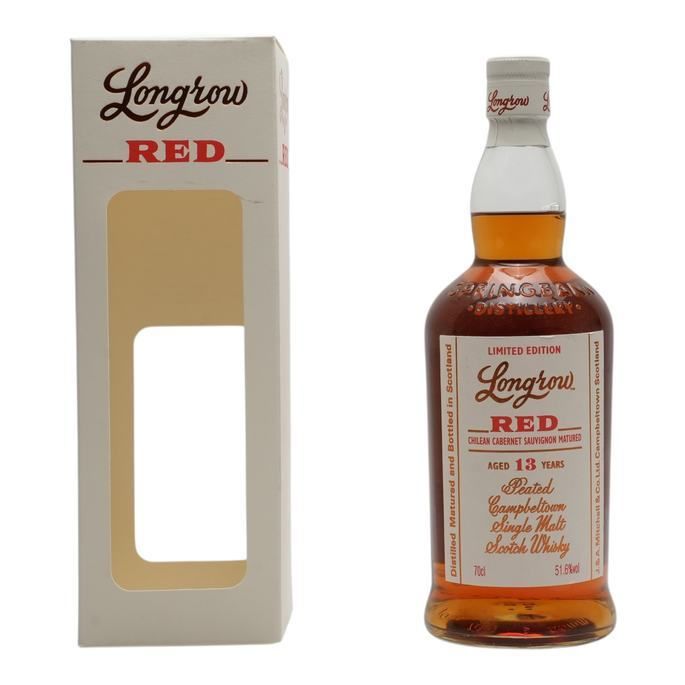 Longrow Red 13 Year Old Chilean Cabernet Sauvignon Matured