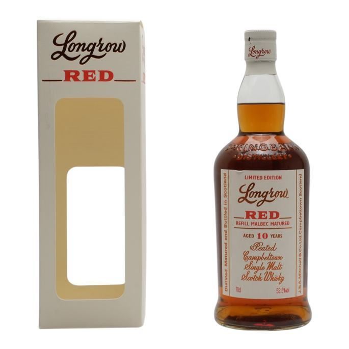 Longrow Red 10 Year Old Refill Malbec Matured