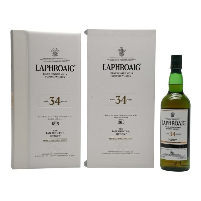Laphroaig 34 Year Old Ian Hunter Book 5
