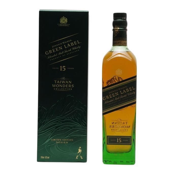 Johnnie Walker Green Label 15 Year Old Taiwan Edition