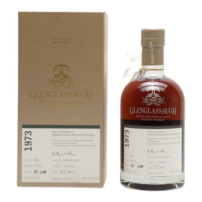 GlenGlassaugh 1973 42 Year Old Rare Cask #5638