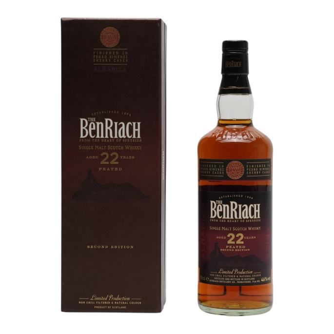 Benriach 22 Year Old Albariza Pedro Ximenez Wood Finish