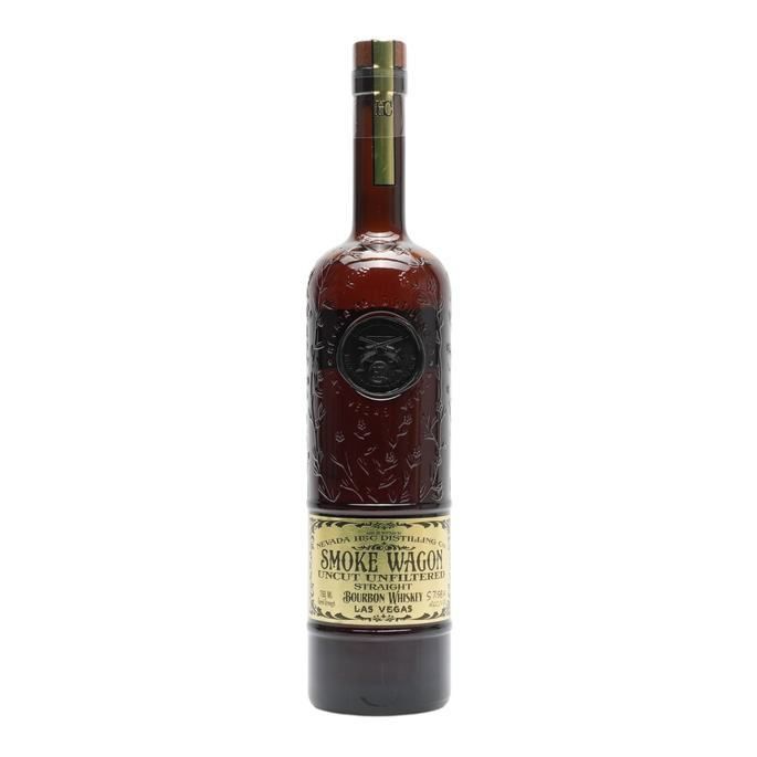 Smoke Wagon Uncut Unfiltered, Batch No. 141B, 2022, 57.6% whisky bottle