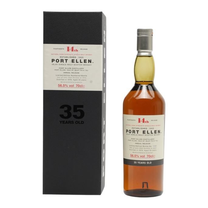 Port Ellen 1978 35 Years Old 14th Release Bottled 2014