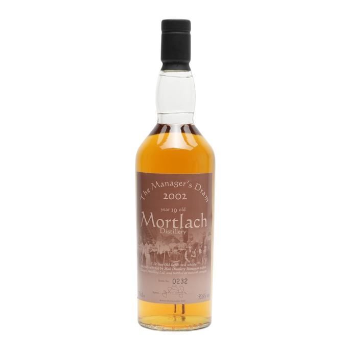 Mortlach 19 Year Old The Manager's Dram 2002 Bottling