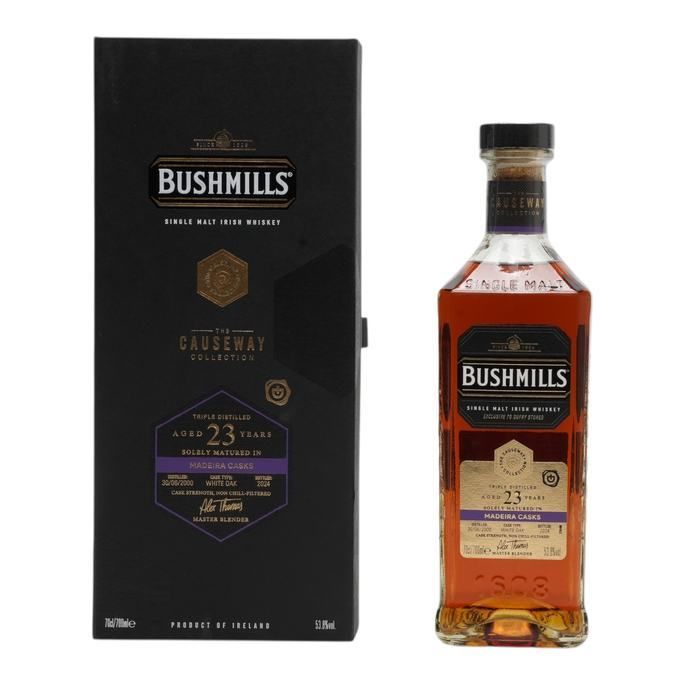 Bushmills The Causeway Collection 23 Year Old, Madeira Cask, 2024, 53.8% whisky bottle