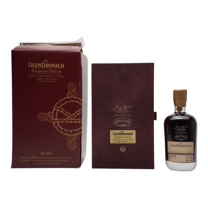 Glendronach 1989 Vintage 29 Year Old Kingsman Edition
