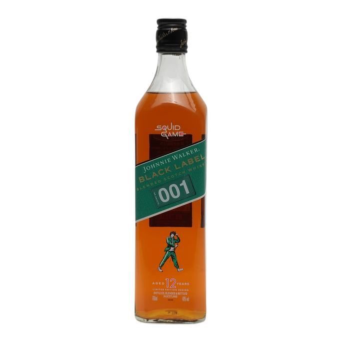 Johnnie Walker Black Label 12 Year Old, 40%, 70cl whisky bottle