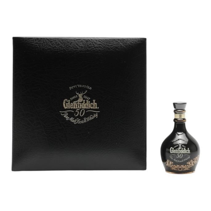 Glenfiddich 50 Year Old Ceramic Miniature (50ml)