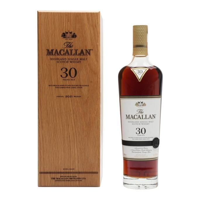 Macallan 30 Year Old Sherry Oak 2021 Release