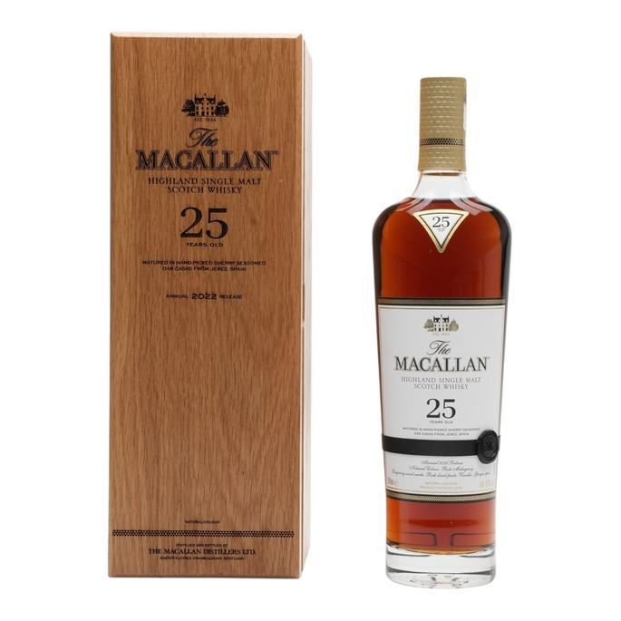 Macallan 25 Year Old Sherry Oak 2022 Release