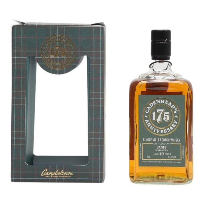 Banff 1976 40 Year Old Bourbon Hogshead 175th Anniversary.// Cadenhead's
