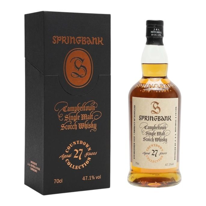 Springbank 27 Year Old Countdown Collection